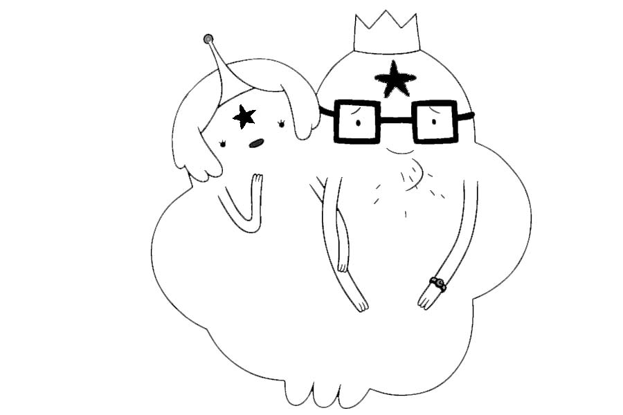 King and Queen of the Lumpy Space